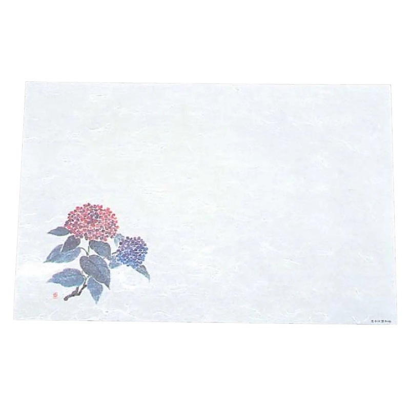 Artec Washi Paper Placemat Hydrangea 100 pcs