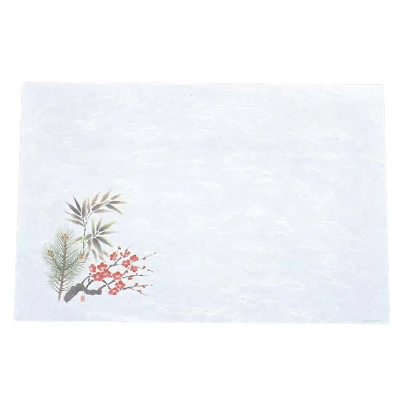 Artec Washi Paper Placemat Shochikubai 100 pcs