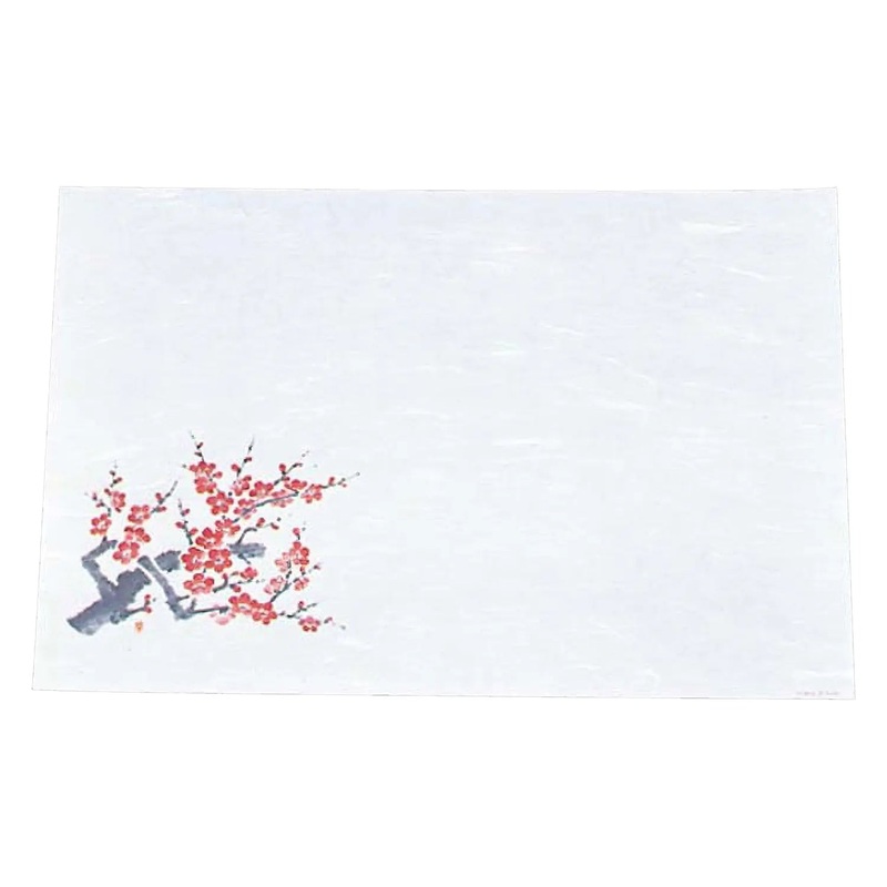 Artec Washi Paper Placemat Ume 100 pcs