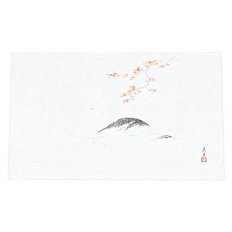 MIN Washi Paper Placemat Momijigari 100 pcs