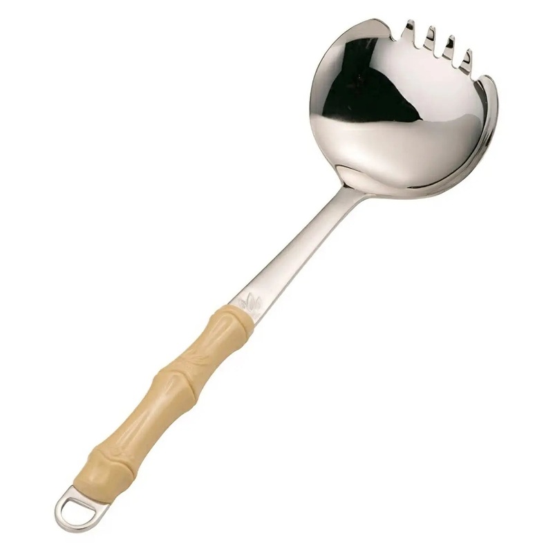 Wada Stainless Steel Fork Ladle with Plastic Handle