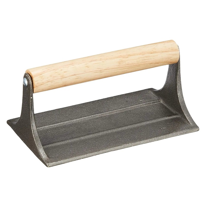 Asahi Chuzo Cast Iron Rectangular Bacon Press