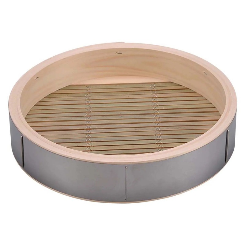 EBM Hinoki Cypress Seiro Steamer Basket with Metal Frame