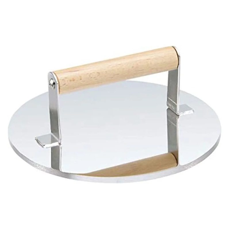 EBM Stainless Steel Round Grill Press