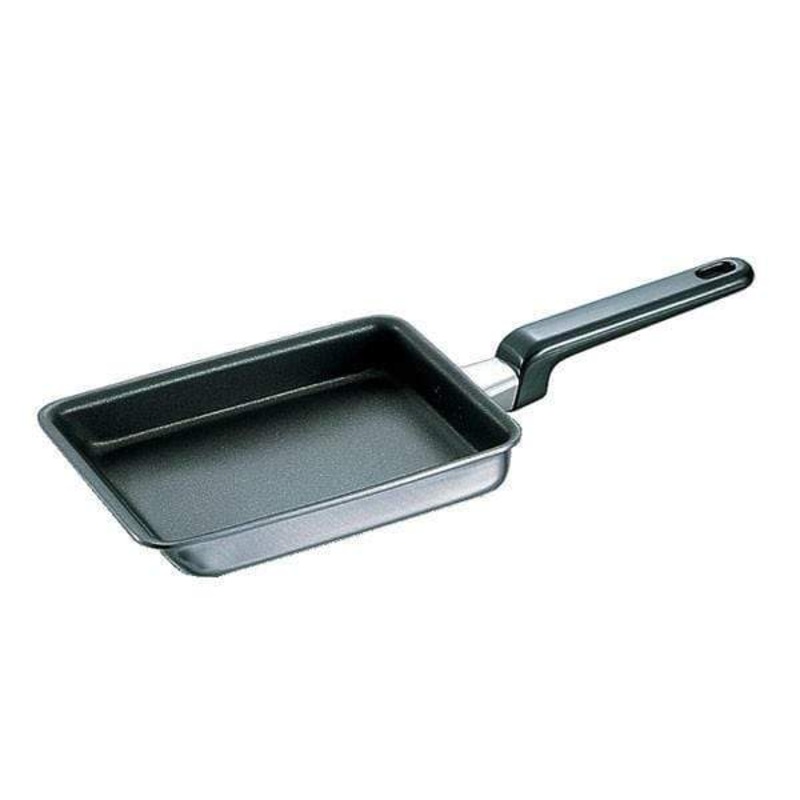 Fujinosu 3-Ply Stainless Steel Non-Stick Induction Tamagoyaki Omelette Pan