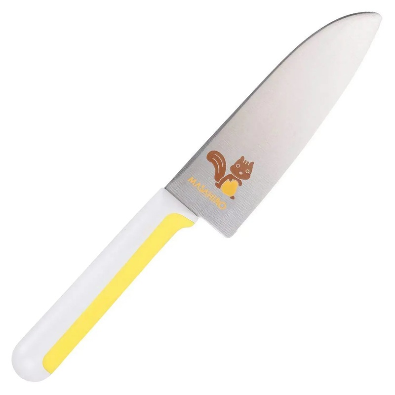 Masahiro High-Carbon Stainless Steel Children's Knife for Left-Handed Squirrel