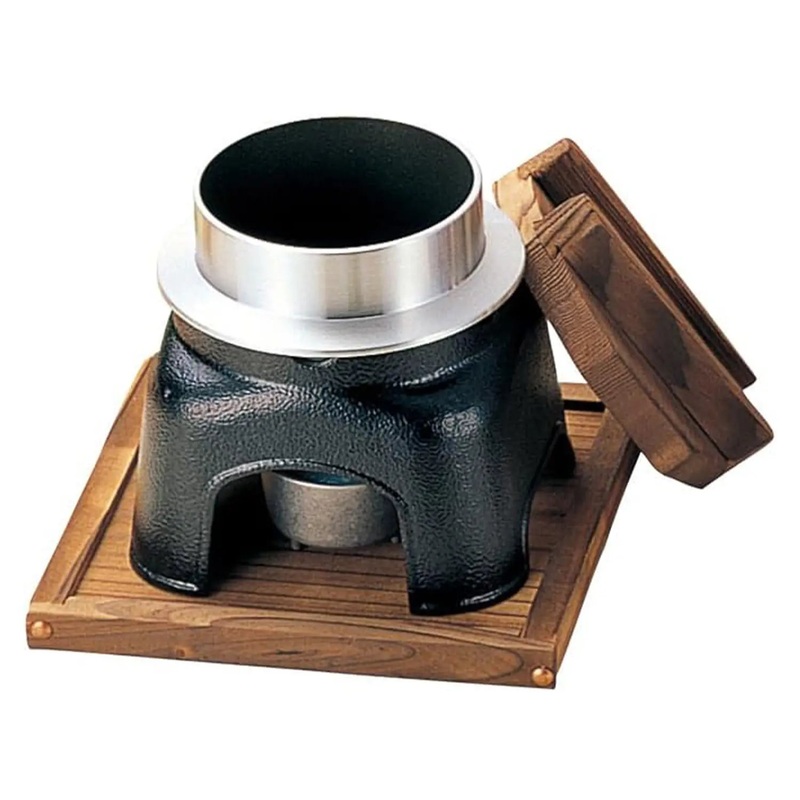 MIN Aluminum Kamameshi Pot Set Black