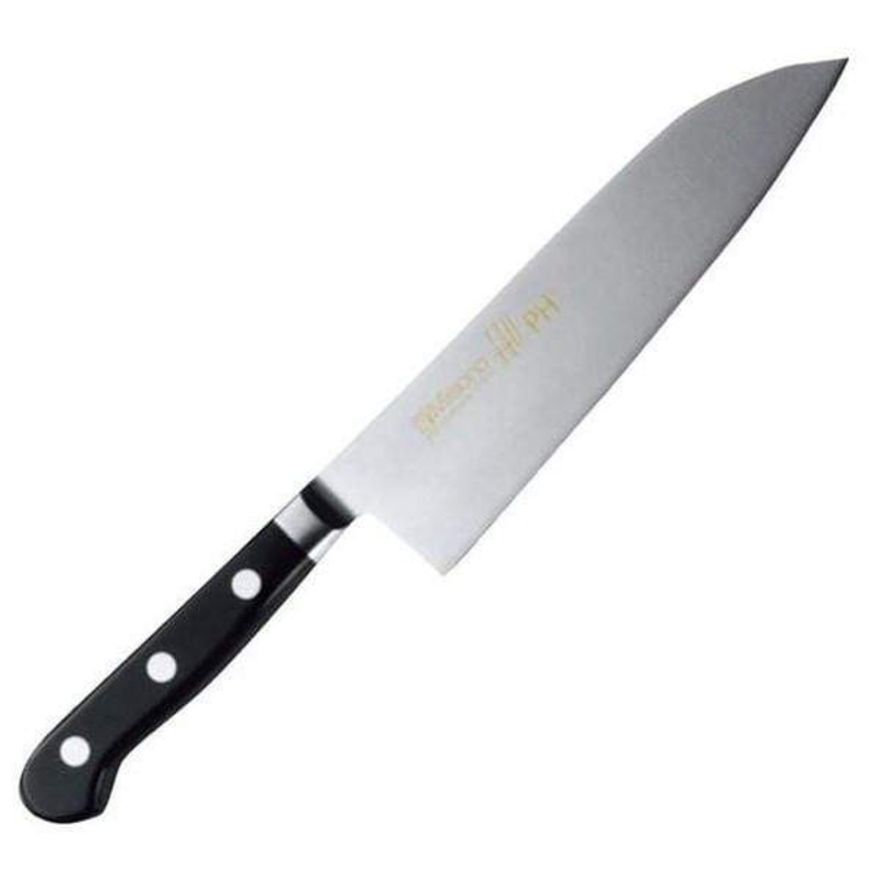 Misono 440PH Santoku Knife with POM Handle 180mm No.081