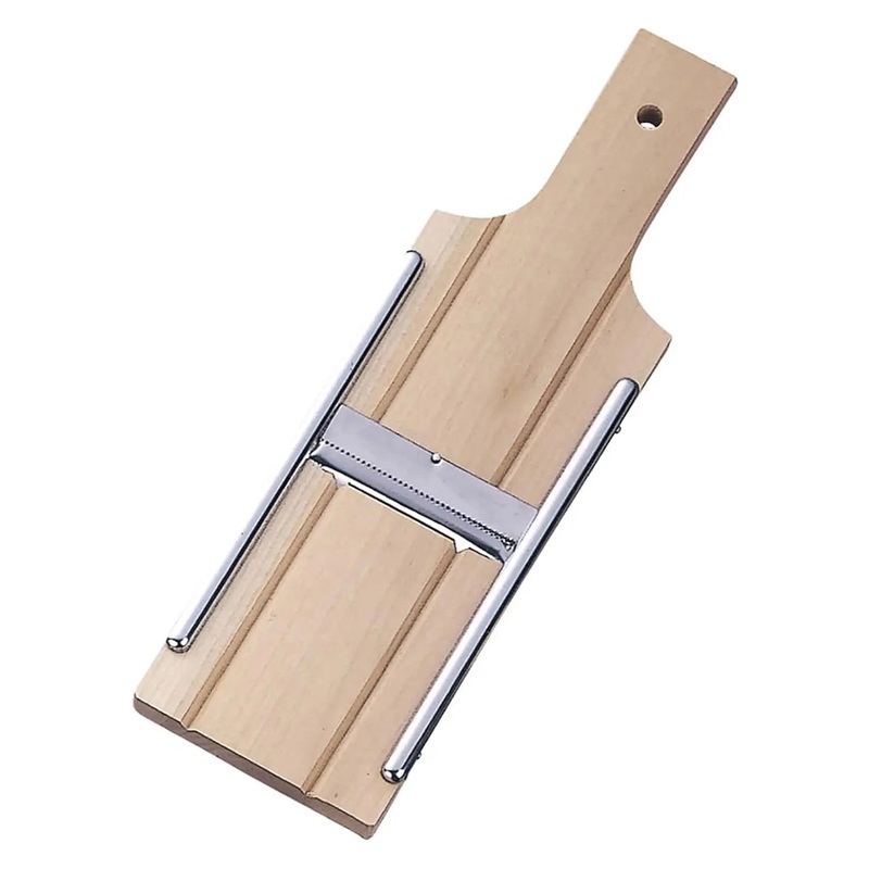 Oyanagi Sangyou Natural Wood Mandoline Slicer for Sushi Garnish