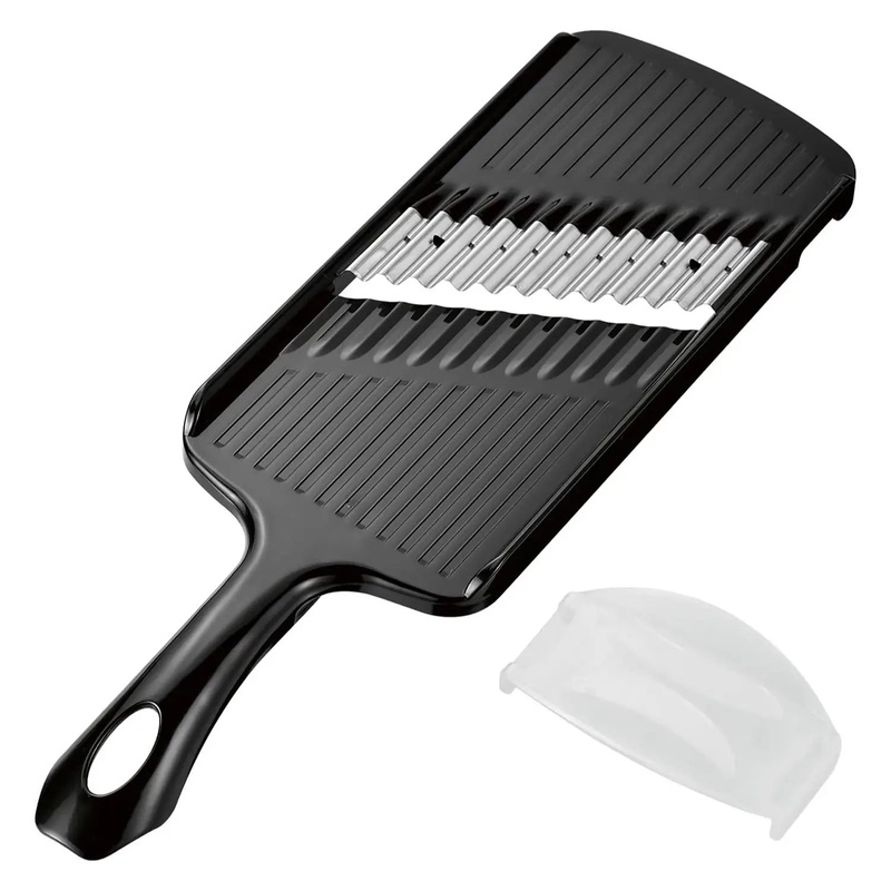 Shimomura Pro Grade Stainless Steel Waffle Cut Mandoline Slicer