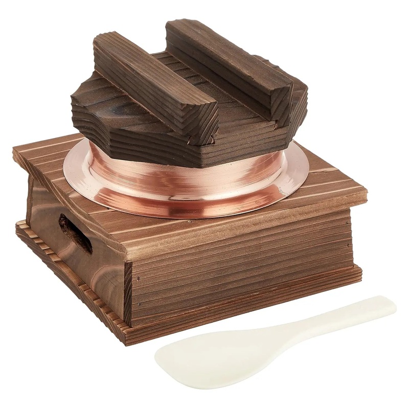 TKG Inaka Copper Kamameshi Pot Set