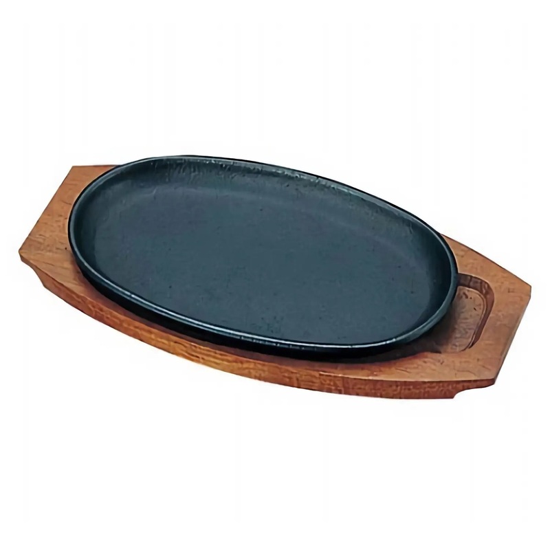 Tokiwa Cast Iron Oval Sizzler Platter