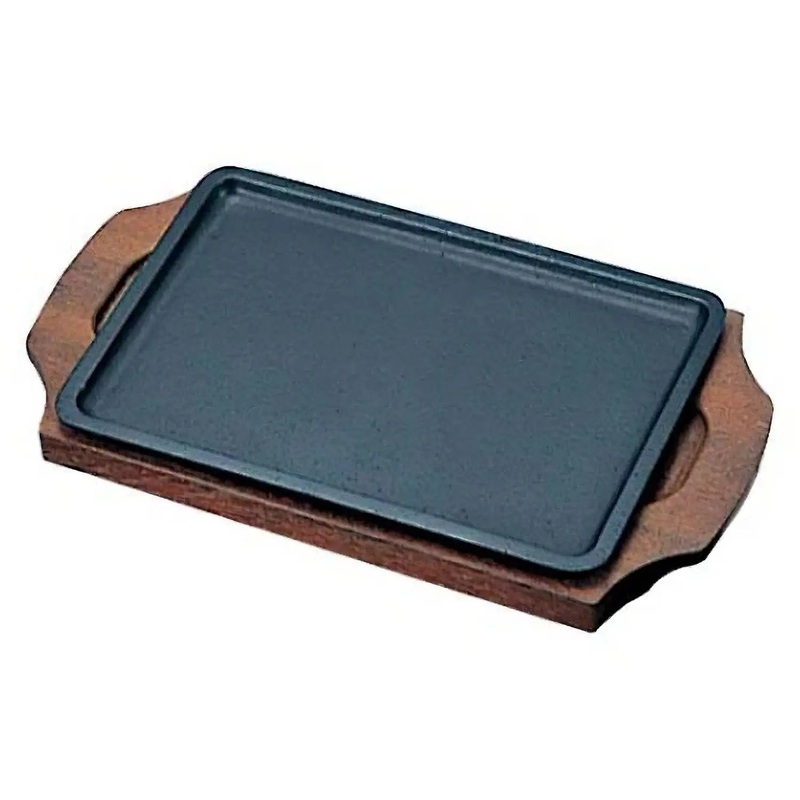 Tokiwa Cast Iron Rectangular Sizzler Platter