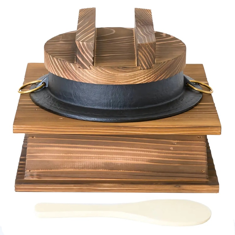 Toushin Goshin Cast Iron Kamameshi Pot Set