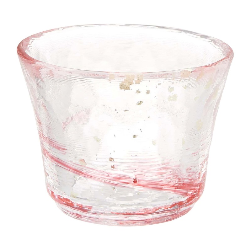 Aderia Tsugaru Vidro Harukaze Soda-Lime Glass Sake Cup