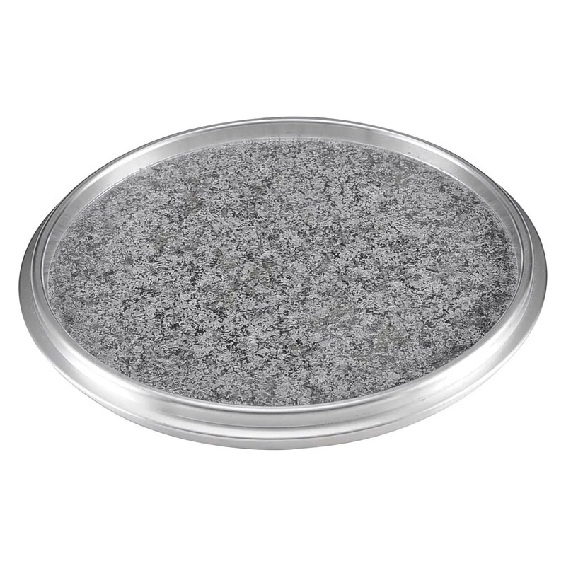 EBM Jangsu Ishiyaki Hot Stone Plate with Aluminum Rim