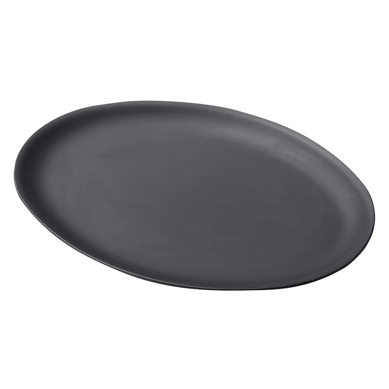 MIN Cast Iron Oval Sizzler Platter