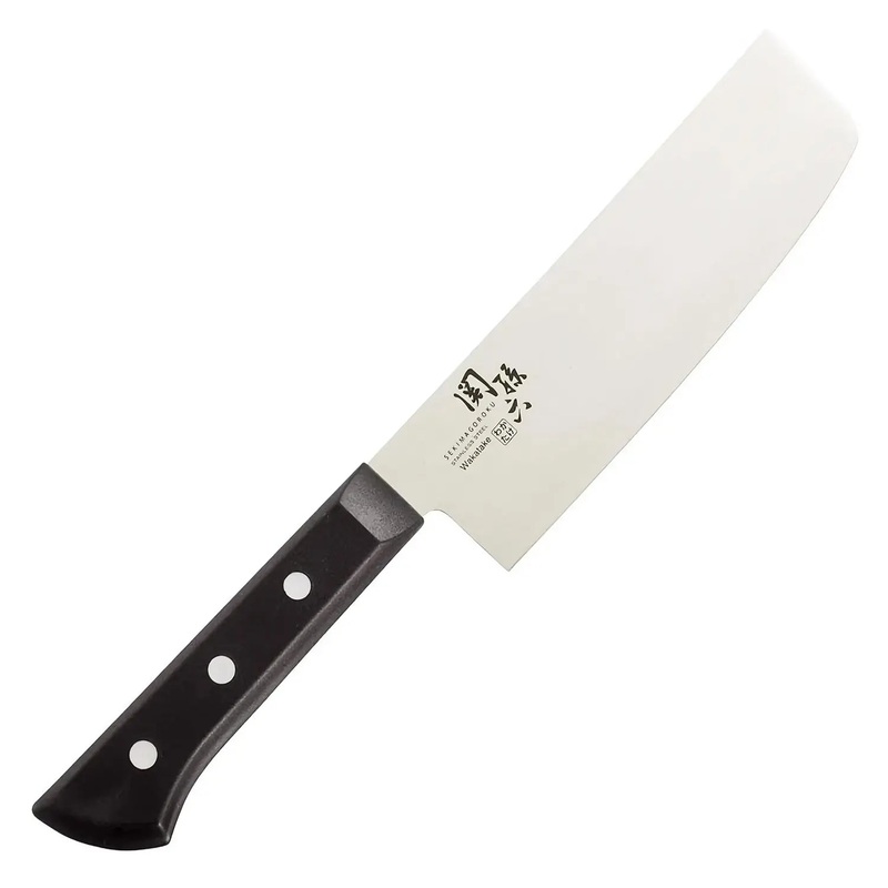 Seki Magoroku Wakatake Stainless Steel Nakiri Knife