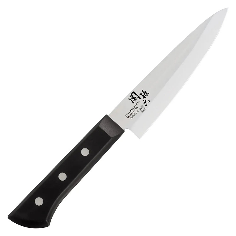 Seki Magoroku Wakatake Stainless Steel Petty Knife Single Edged
