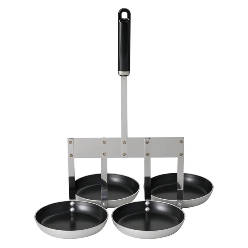 TKG Aluminum Kakiage Tempura Deep Fryer Ladle 4 Portions
