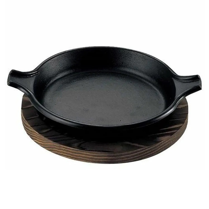 Toushin Cast Iron Sizzler Platter Cokeel