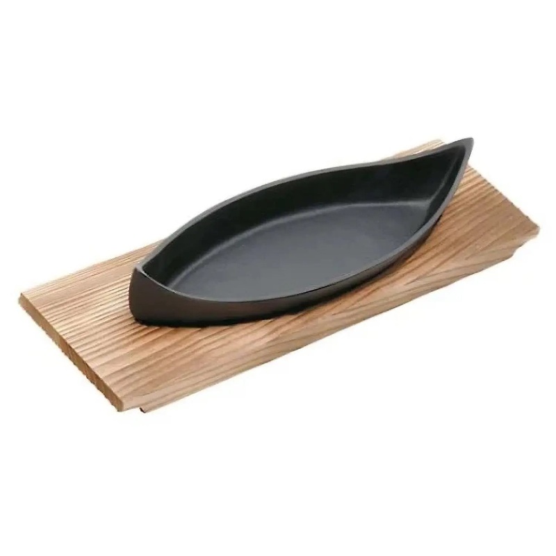 Toushin Cast Iron Sizzler Platter Gondola