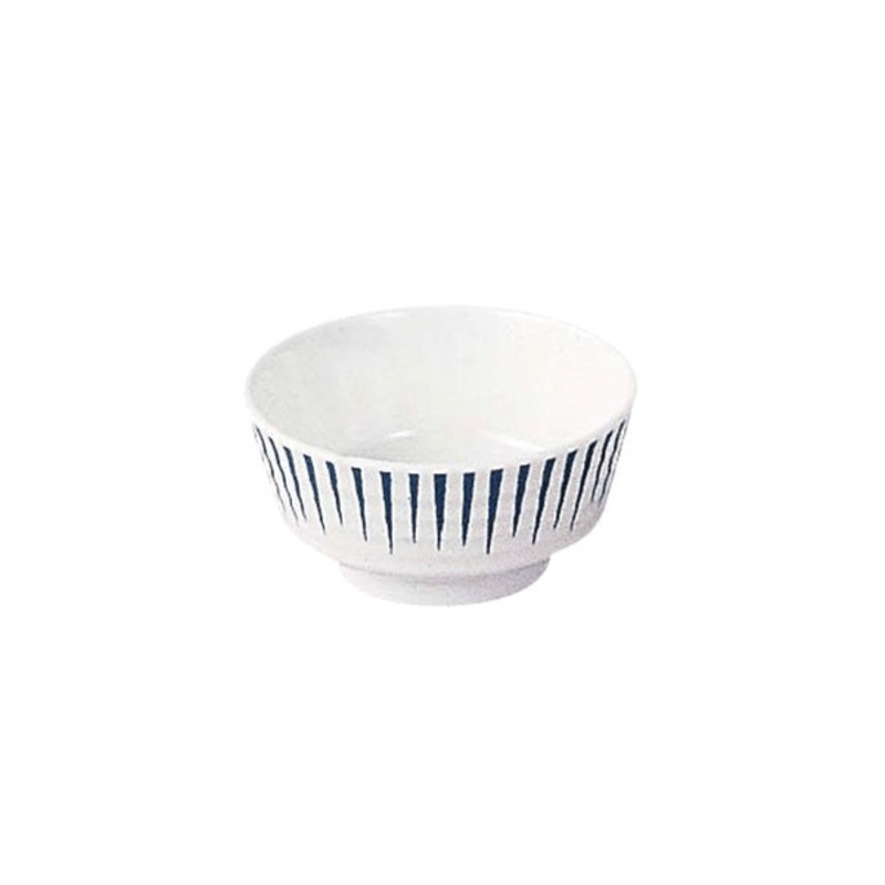 Entec Tokusa Pattern Melamine Nozoki Soy Sauce Dish Small Bowl