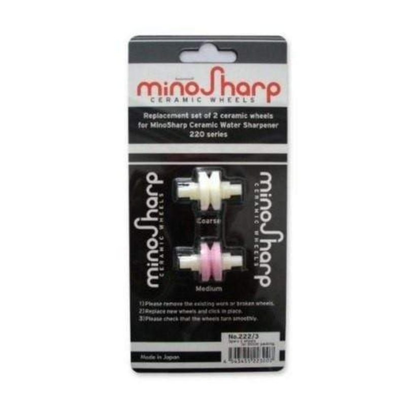 MinoSharp Replacement Wheels for Water Sharpener 220