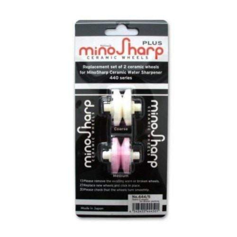 MinoSharp Replacement Wheels for Water Sharpener 440