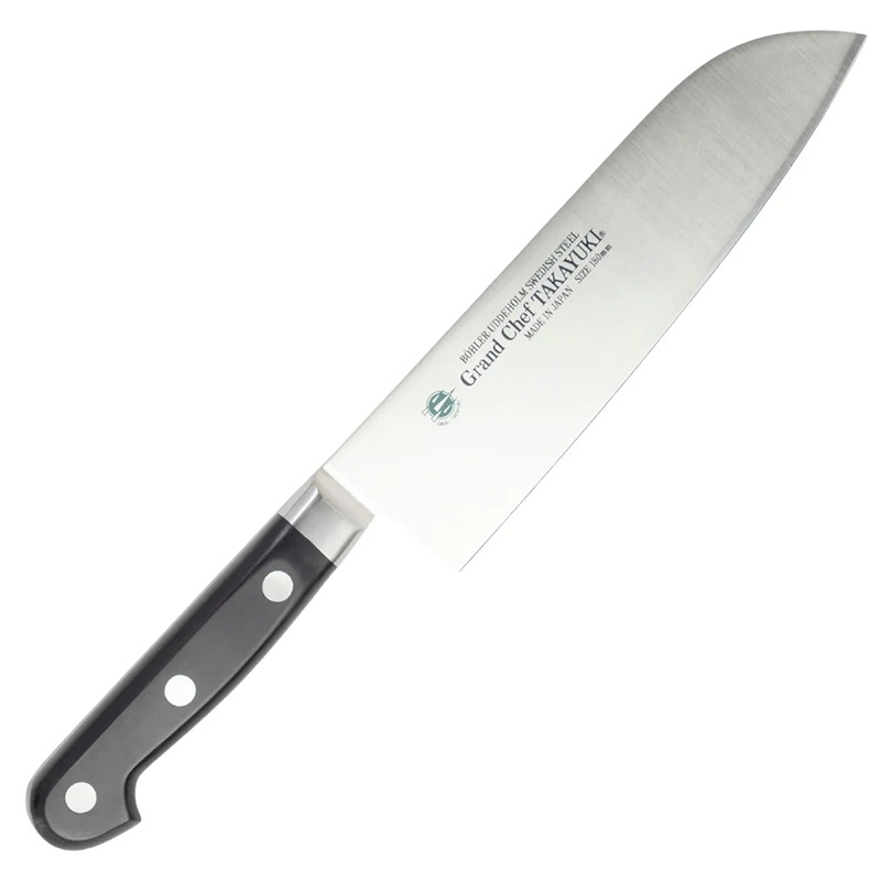 Sakai Takayuki Grand Chef Stainless Steel Santoku Knife 180mm