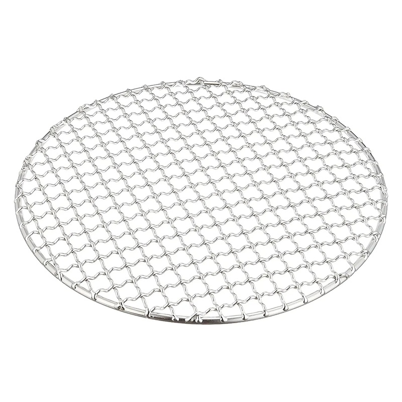 EBM Stainless Steel Round Barbecue Grill Mesh