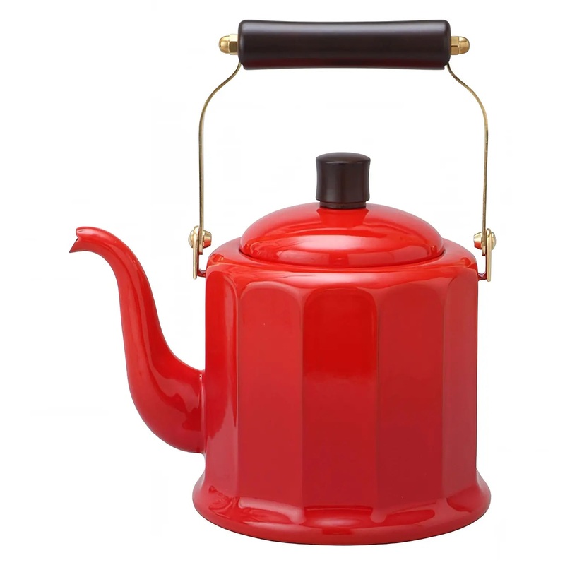 Noda Horo Enamelware Induction Dodecagonal Classic Kettle