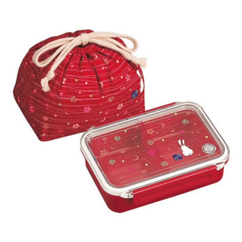 OSK Tsukihana Airtight Bento Lunch Box with Lunch Bag Set