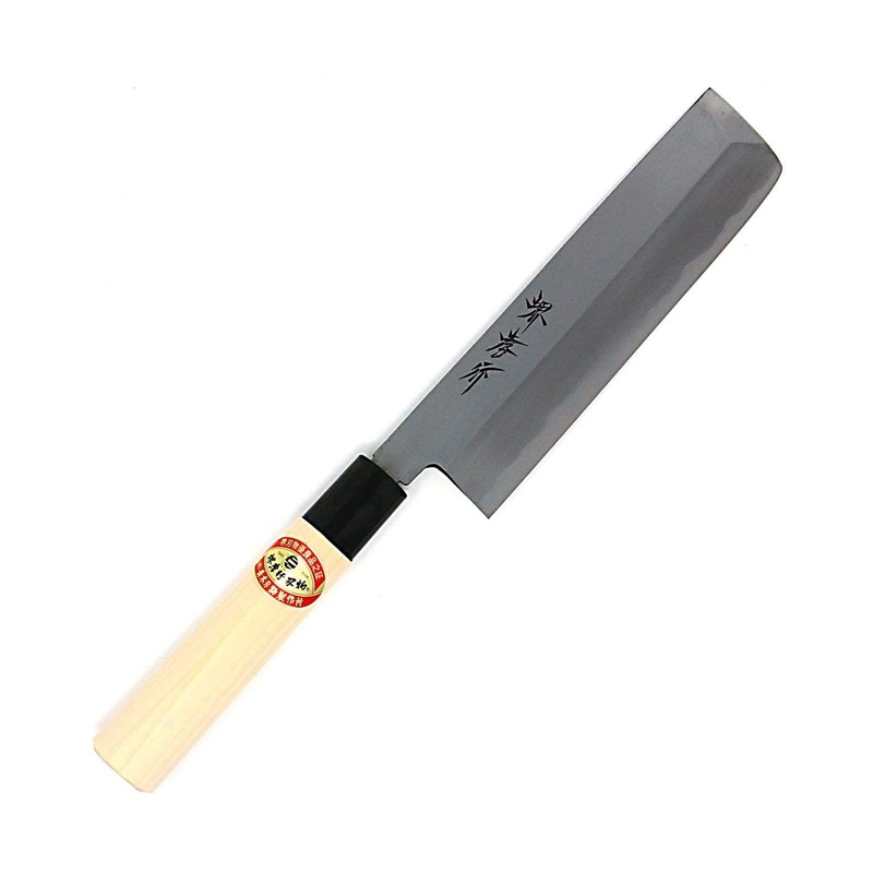 Sakai Takayuki Kasumitogi Shirogami Carbon Steel Usuba Knife