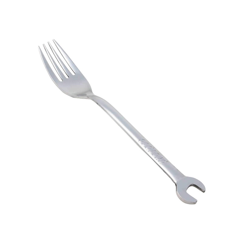 Takeda Spanner Wrench Shaped Stainless Steel Fork Mirror Finish