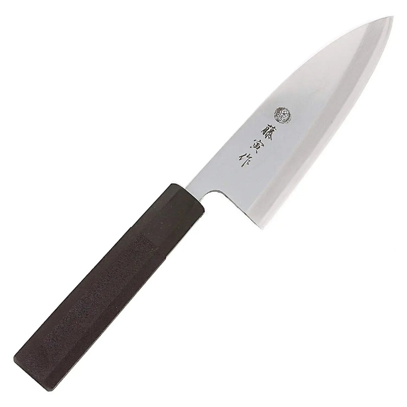 Tojiro Fujitora MV 2-Layer Deba Knife with Elastomer Handle