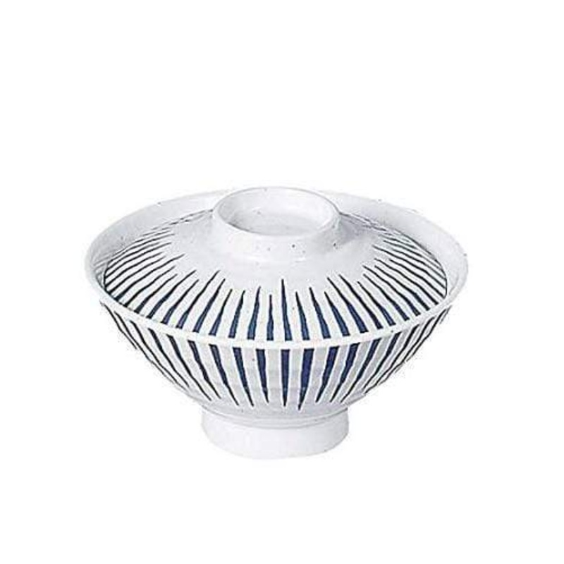 Entec Tokusa Pattern Melamine Rice Bowl 12cm
