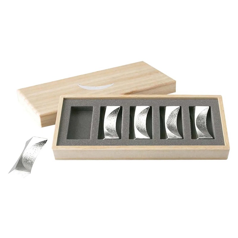 Nousaku Tin Chopstick Rest Moon 5 pcs