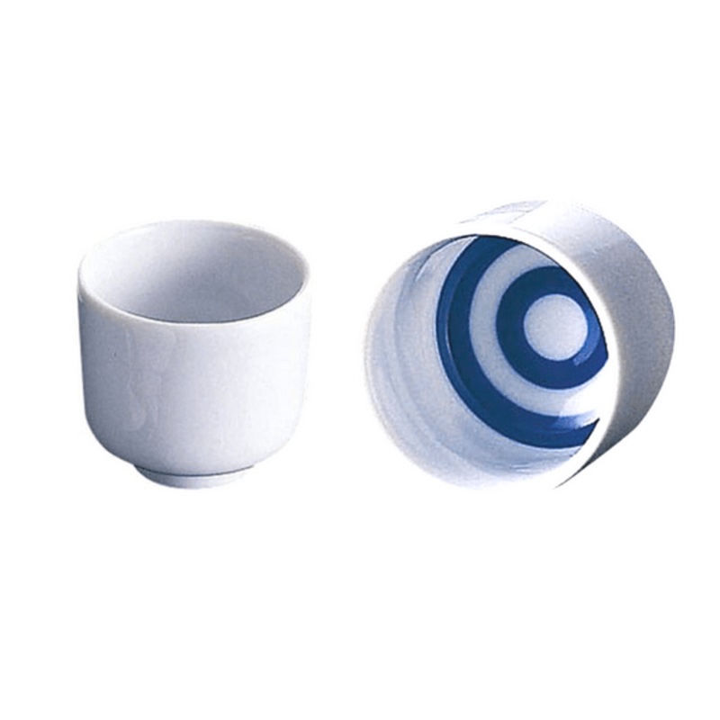 TKG Mino Ware Porcelain Sake Small Cup
