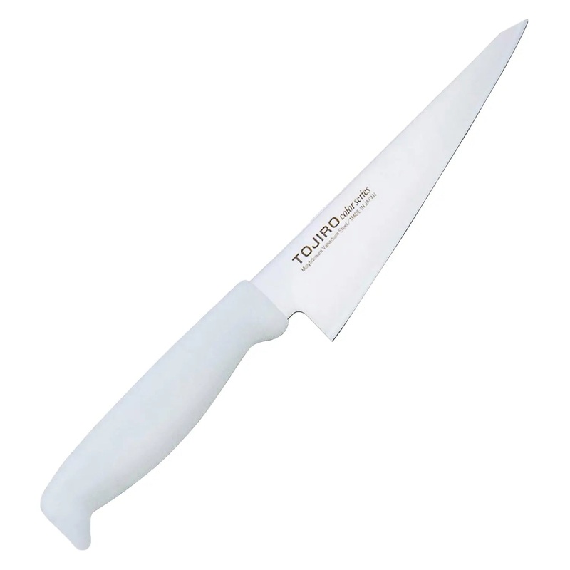 Tojiro Color MV Honesuki Knife with Elastomer Handle