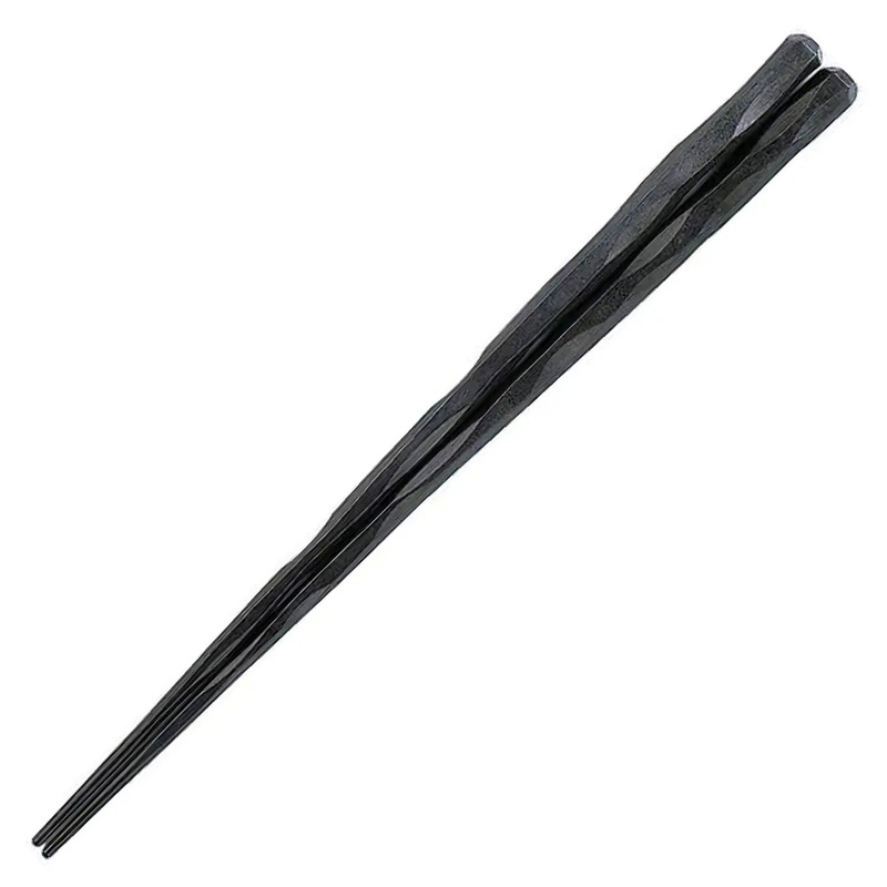 Fukui Craft SPS Resin Hexagonal Ittobori-Carved Lacquered Non-Slip Chopsticks