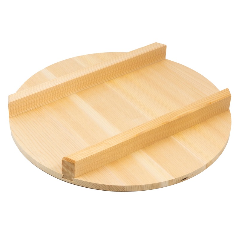 Miyabi Urushi Kogei Sawara Wooden Lid for Hangiri