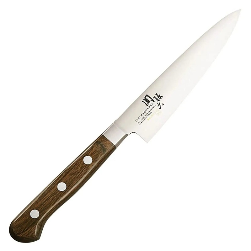Seki Magoroku Benifuji Molybdenum Vanadium Stainless Steel Petty Knife