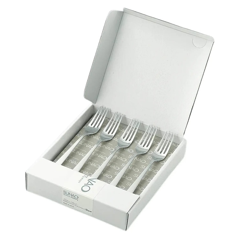 Tsubame Shinko Sunao Cake Fork Gift Set of 5