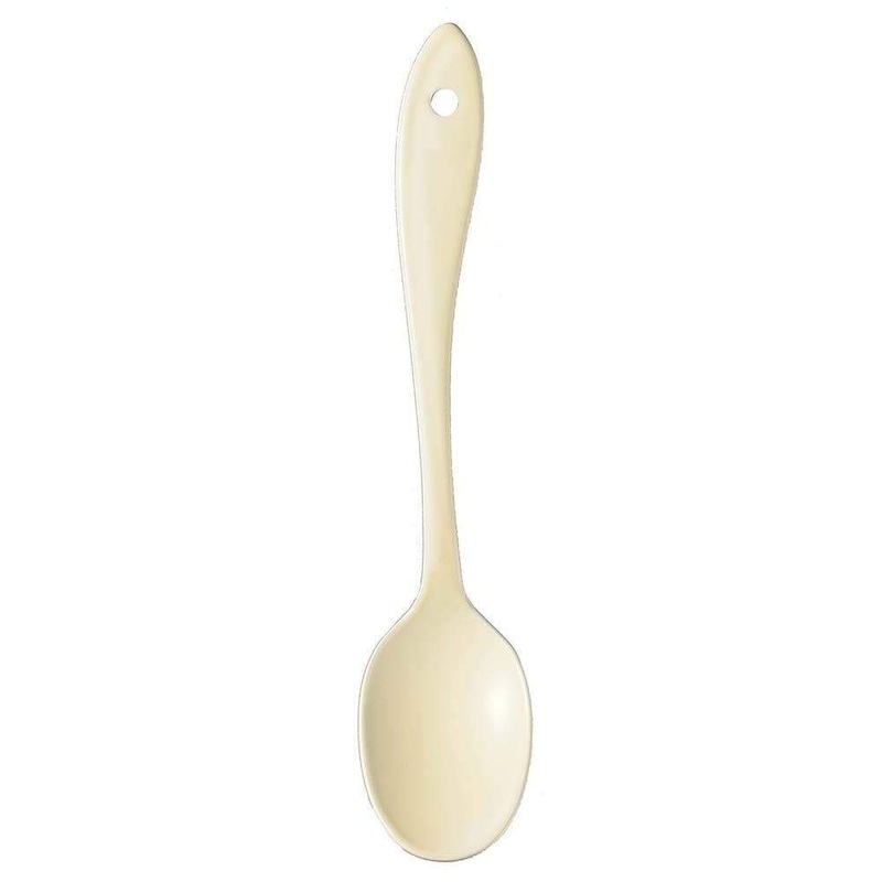 Wada Leaf Enameled Cutlery Coffee Spoon Ivory