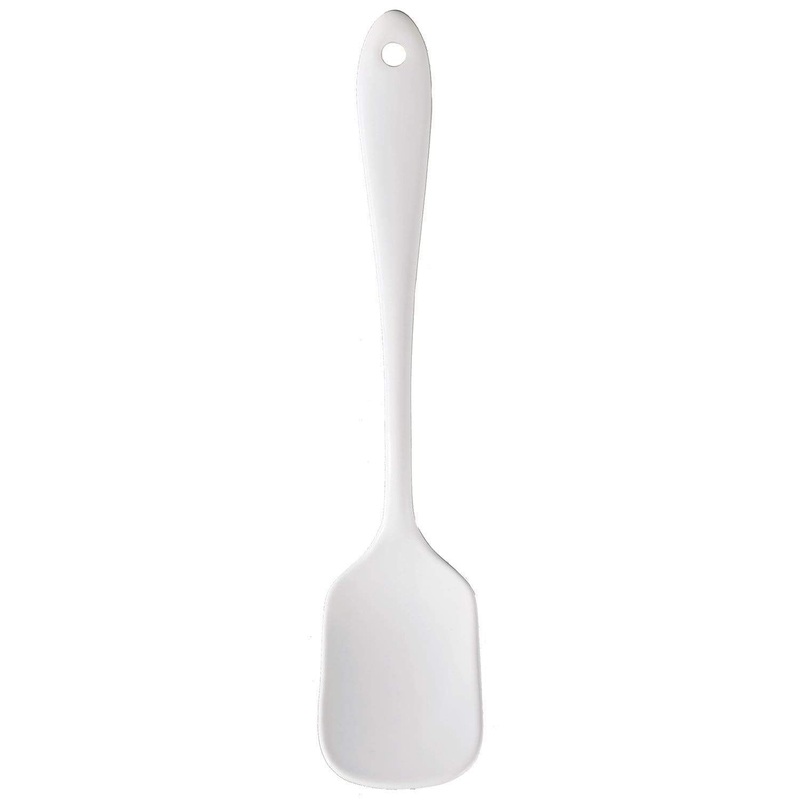 Wada Napoli Enameled Cutlery Ice Cream Spoon White