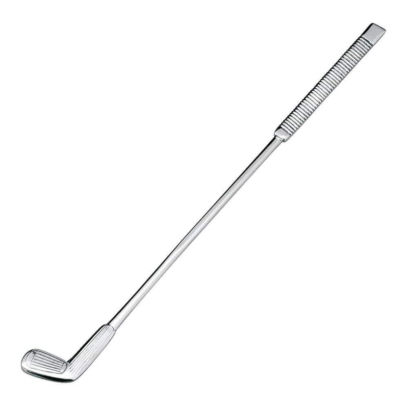 Ichibishi Stainless Steel Golf-Club Shaped Drink Stirrer