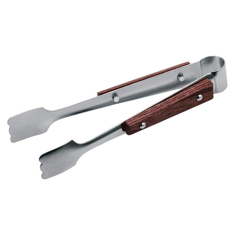 Ichibishi Stainless Steel Wood Handle Sugar Tongs