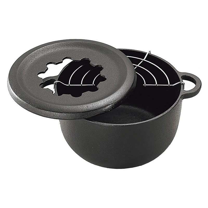 Iwachu Cast Iron Tempura and Fondue Pot