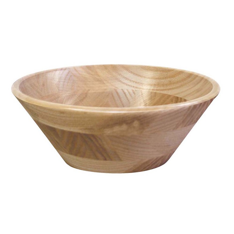 La Luz Kijihiki White Ash Salad Bowl